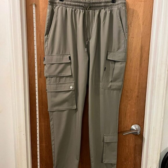 Size 2XL - BooHoo Man - Men's Green Cargo Pants - W36"/L31" - Picture 1 of 8
